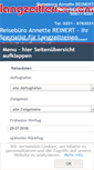 Mobile Screenshot of langzeitferien.com